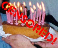 birthday girl's birthday cake