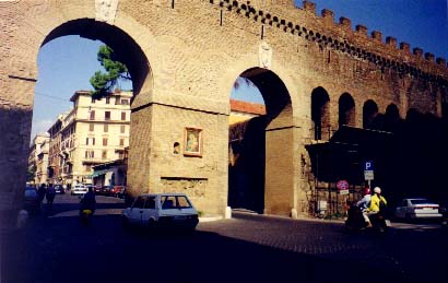Borgo Sant' Angelo, between the Vatican and Castel Sant' Angelo